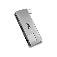 Bix BX21HB Type-C To USB 3.2 USB 2.0 RJ45 Dönüştürücü Adaptör