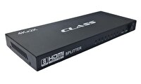 Class 4K2K 1x8 Full HD 1080P 3D Uyumlu HDMI Splitter