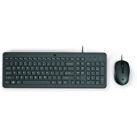 HP 150 240J7AA Kablolu Türkçe Siyah Klavye ve Mouse Seti