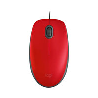 Logitech M110 910-006759 Sessiz Kırmızı Kablolu Mouse