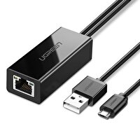 Ugreen 30985 Micro USB RJ45 Ethernet Dönüştürücü Adaptör