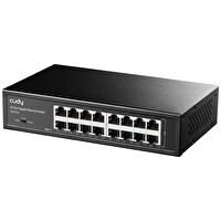 Cudy GS1016 10/100/1000 Mbps 8Kmac 16 Port Gigabit Metal Rack Mount Switch