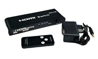 Fully 538-H 3 Port 3x1 HDMI Kumandalı Adaptörlü Switch