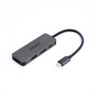 Omars 4 Port USB-C Hub 4K HDMI Video Transferi USB 3.1 PD USB-A ve Type-C Hub Çoklayıcı Adaptör