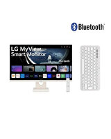 LG MyView 27SR50F-W 27" 60 Hz IPS Smart Monitör ve  Logitech Pebble Keys 2 K380s Klavye