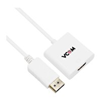 Vcom CG601-0.15 Beyaz Display Port Erkek To HDMI Dişi Dönüştürücü