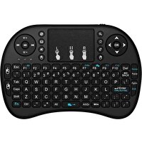 Torima Smart TV Box PS3 Uyumlu Kablosuz Pilli Touchpadli Mini Klavye K1