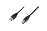 Digitus AK-300105-030-S 3.0 m USB 2.0 Kablo Siyah