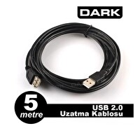 Dark DK CB USB2EXTL500 5m USB2.0 Uzatma Kablosu