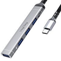 VegGieg Type-C to USB 3.0 4 Port 3*USB 2.0 ve 1*USB 3.0 Çoklayıcı Hub K303