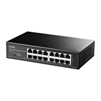 Cudy FS1016 16Port 10/100Mbps 1.6 Gb/sn Metal Kasa Rackmount Masaüstü Switch