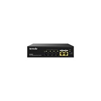 Tenda SG106PC 6 Port 4 Port PoE+ 10-100-1000 Mbps 2 Port Uplink Switch Çelik Kasa Rack Mount