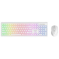 Everest KM-319BT Q Türkçe RGB Kablosuz Oyuncu Klavye Mouse Seti