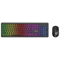 Everest KM-319BT Siyah 2.4G+BT1+BT2 Çoklu Cihaz Bağlantılı Q Set Kablosuz Klavye - Mouse
