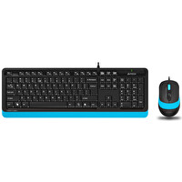 A4-Tech F1010 Mavi USB Klavye Mouse Set
