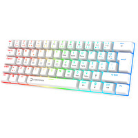 Gamepower Lyra 60M RGB TKL Blue Switch Kablolu Klavye Beyaz