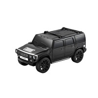 Torima D-48 Siyah Araba Tasarım USB - TWS - FM Bluetooth Hoparlör Speaker