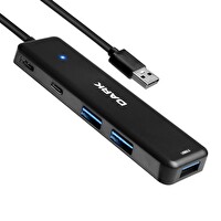 Dark DK-AC-USB347 Connect Master X5C USB 3.2 Gen1 3x USB-A 1x USB-C 2.0 1x USB-C Switch Hub