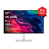 Dell S2725QS 27" 3840x2160 4K UHD 120Hz 4ms HDMI DP FreeSync Premium IPS Monitör