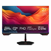 Rampage Crimson CR27R200 27" 200 Hz 0.5 MS HDMI+DP HDR FHD G-Sync FreeSync Vesa IPS Monitör