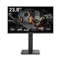 Fazeon X24F166P 24" 165Hz 5ms IPS Full HD HDMI+DP Pivot Gaming Monitör