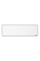 Glorious Extended Gaming Mouse Pad - 11" x 36" - White Edition
