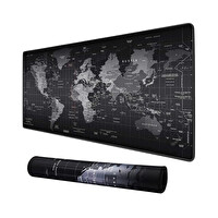 McStorey Gaming 90x40 Dünya Haritası Görselli Siyah Mouse Pad