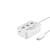 Evimdeyokyok HDX7029 Type-C Hub Combo 3 - Usb3.0 - Ms - Sd - M2 - Tf 20 CM