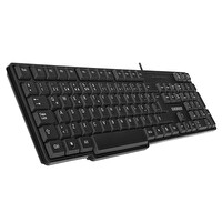 Everest KB-517U Siyah 2 MT Bakır Kablolu USB Q Standart Klavye