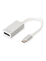 Digitus DA-70844 USB Type-C To DisplayPort 4K Çevirici Grafik Adaptörü