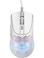 Glorious Model O 2 Mini 26K DPI 59G Kablolu RGB Ultra Hafif Gaming Mouse - Mat Beyaz