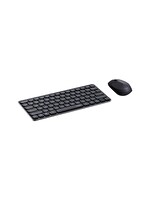 Rapoo 9010M Türkçe-Q Kablosuz Klavye Mouse Set - Alüminyum Ultra İnce Klavye - 2400 DPI Optik Mouse