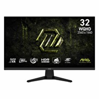 MSI MAG 325QF E18V 31.5" 180Hz 0.5Ms HDMI DP HDR WQHD Adaptive-Sync VA Vesa Monitör