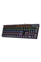 Claw’s Rapidfire Red Switch Mekanik & Rainbow RGB Aydınlatma 105 Tuşlu Mekanik Klavye Siyah