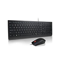 Lenovo 4X31R64436 Essential Türkçe F AI Kablolu USB Klavye Mouse Set