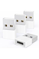 Syntech USB-C Adaptör 4'lü Paket Tip C Dişi USB Dönüştürücü