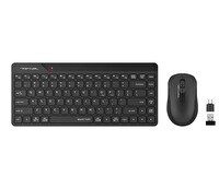A4 Tech FG2200 AIR2 Mini Kablosuz Klavye Mouse Seti Siyah