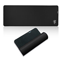 Claw’s 80X30C Hybrid Kumaş 4 MM Kalınlık Kaydırmaz Zemin Xl Premium Koyu Siyah Mousepad