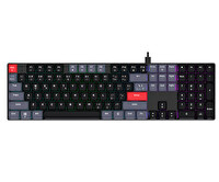 Bronzturq MK1175 Siyah Rainbow Anti-Ghosting Kablolu Mekanik Klavye