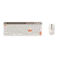 Havit KB835WB Bej Kablosuz Klavye ve Mouse Seti