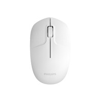 Philips SPK7358W 1600 DPI Sessiz Optik Kablosuz Mouse Ergonomik Beyaz
