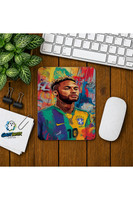 Ghostbastır Design Neymar Jr. Baskılı Oyuncu Mouse Pad 0213