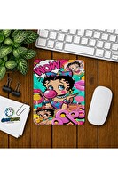 Ghostbastır Design Betty Boop Baskılı Oyuncu Mouse Pad 030