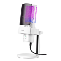 Fifine Ampligame A9 USB Oyuncu Yayıncı Bilgisayar Mikrofon Beyaz