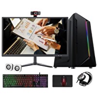 Turbox OfficePro ATM00000869 i5 650 20" Monitör 8 GB RAM 256 GB SSD  Webcam+Hoparlör+Kulaklık FreeDOS Masaüstü Bilgisayar