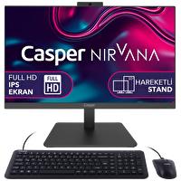 Casper Nirvana A60.1235-BV00X-V Intel Core i5 1235U 23.8" 16 GB RAM 500 GB NVMe SSD GEN4 FreeDOS All In One Bilgisayar