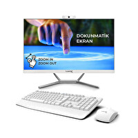 Turbox TAx958 Intel Core i3 6100 16 GB RAM DDR4 512 GB SSD NVME Dokunmatik Ekran Webcam 23.8" FreeDOS All In One Bilgisayar