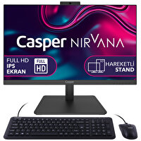 Casper Nirvana A6H.1240-DV00X-V i5 12400 23.8" 32 GB RAM 500 GB NVMe SSD Gen4 FreeDOS All In One Bilgisayar