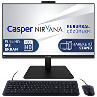 Casper Nirvana A7H.1370-BV05X-V i7 13700 23.8" 16 GB RAM 500 GB NVMe SSD Gen4 FreeDOS All In One Bilgisayar