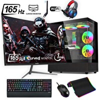 İzoly Ventus 502 X Intel Core i5-10400F 24" 32 GB RAM 512 GB M.2 NVMe SSD 8 GB RTX3060 165 Hz FreeDOS Masaüstü Oyun Bilgisayarı